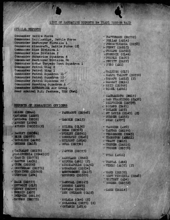 WWII-Pearl-Harbor-CINCPAC-Report-and-Commanding-Officer-Narratives-Pages-4
