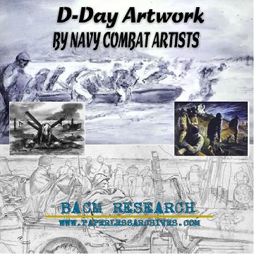 WWII D-Day Artwork  SQUARE resize