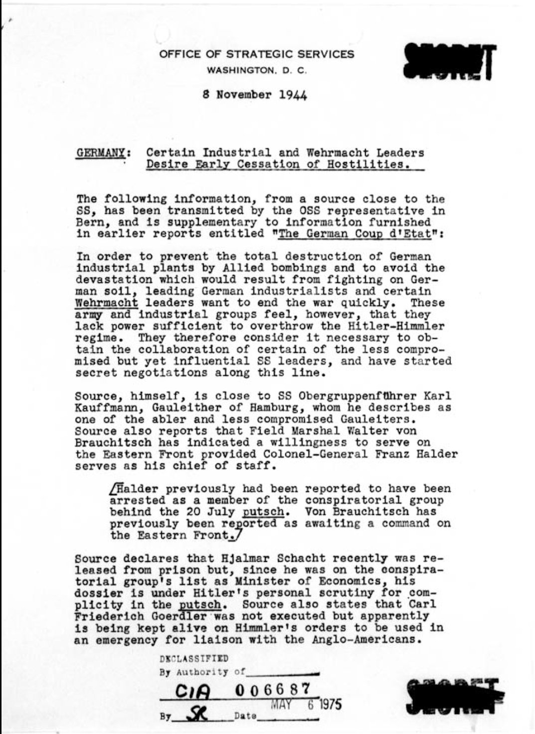 World-War-II-OSS-Numbered-Bulletin-November-06-1944
