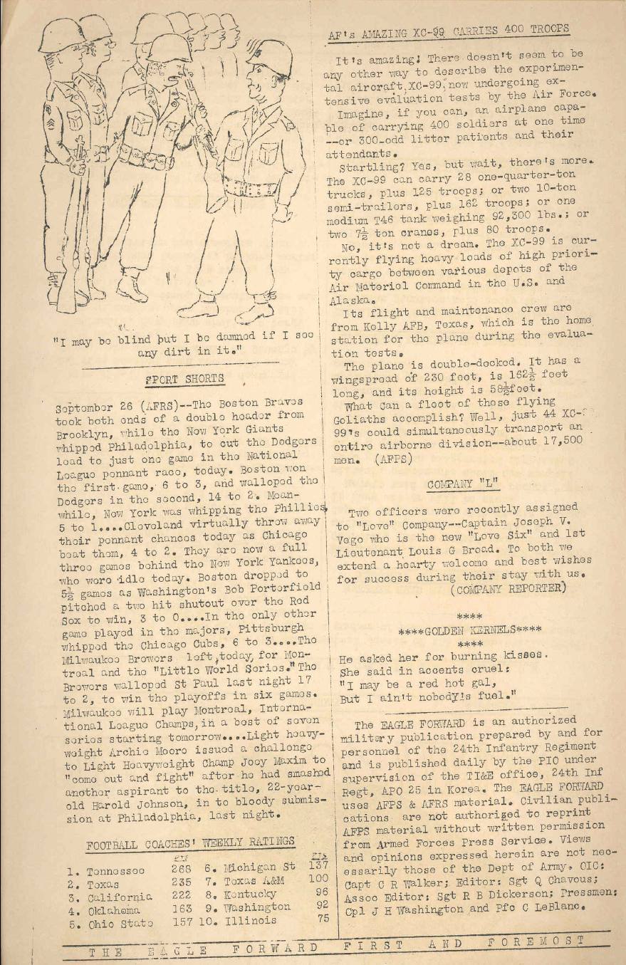 Korean-War-Newspaper-Eagle-Forward-September-27-1951-Page-2