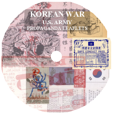 Korean War United States Propaganda Leaflets CD-ROM