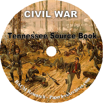 Tennessee Civil War Source Book CD-ROM